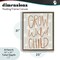 Stupell Industries Grow Wild Child Flowers Floating Frame, design by Katie Griggs